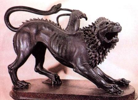 химера. химера из Ареццо